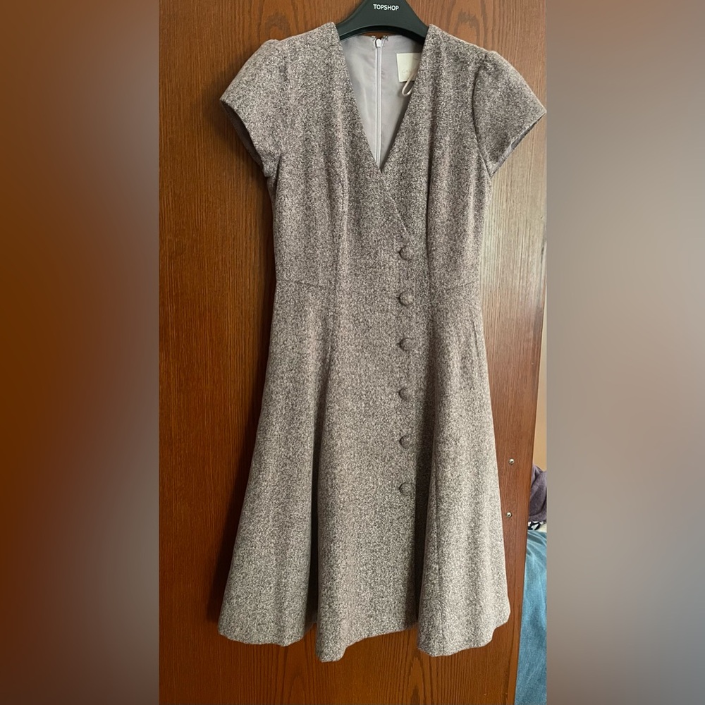Gal Meets Glam Agatha Tweed dress 0P Petite